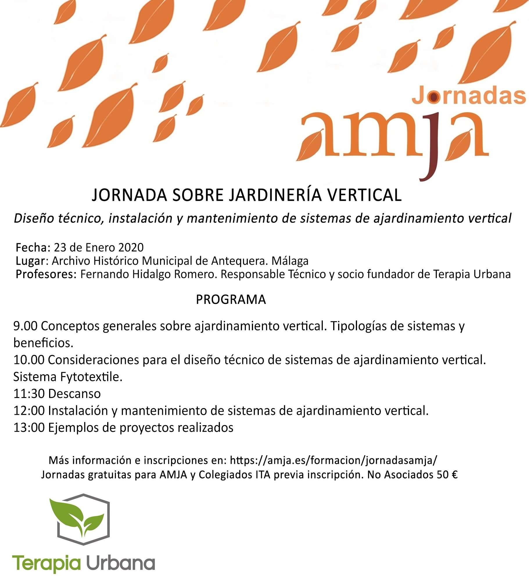 JORNADA SOBRE JARDINERÍA VERTICAL